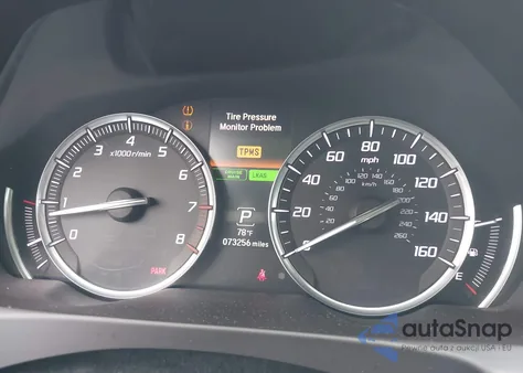 2016 Acura Tlx V6 Tech z USA, uszkodzony, nr VIN 19UUB3F58GA004125